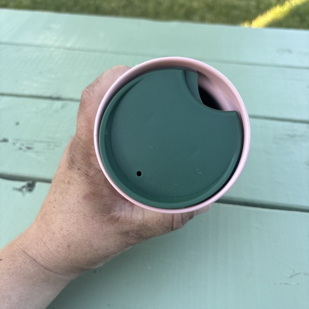 Alison Bremner Starbucks Mug 12 oz Ceramic Tumbler Iridescent Pink Las Vegas LE - Picture 2 of 5